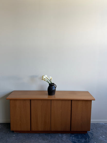 Scandinavian teak credenza