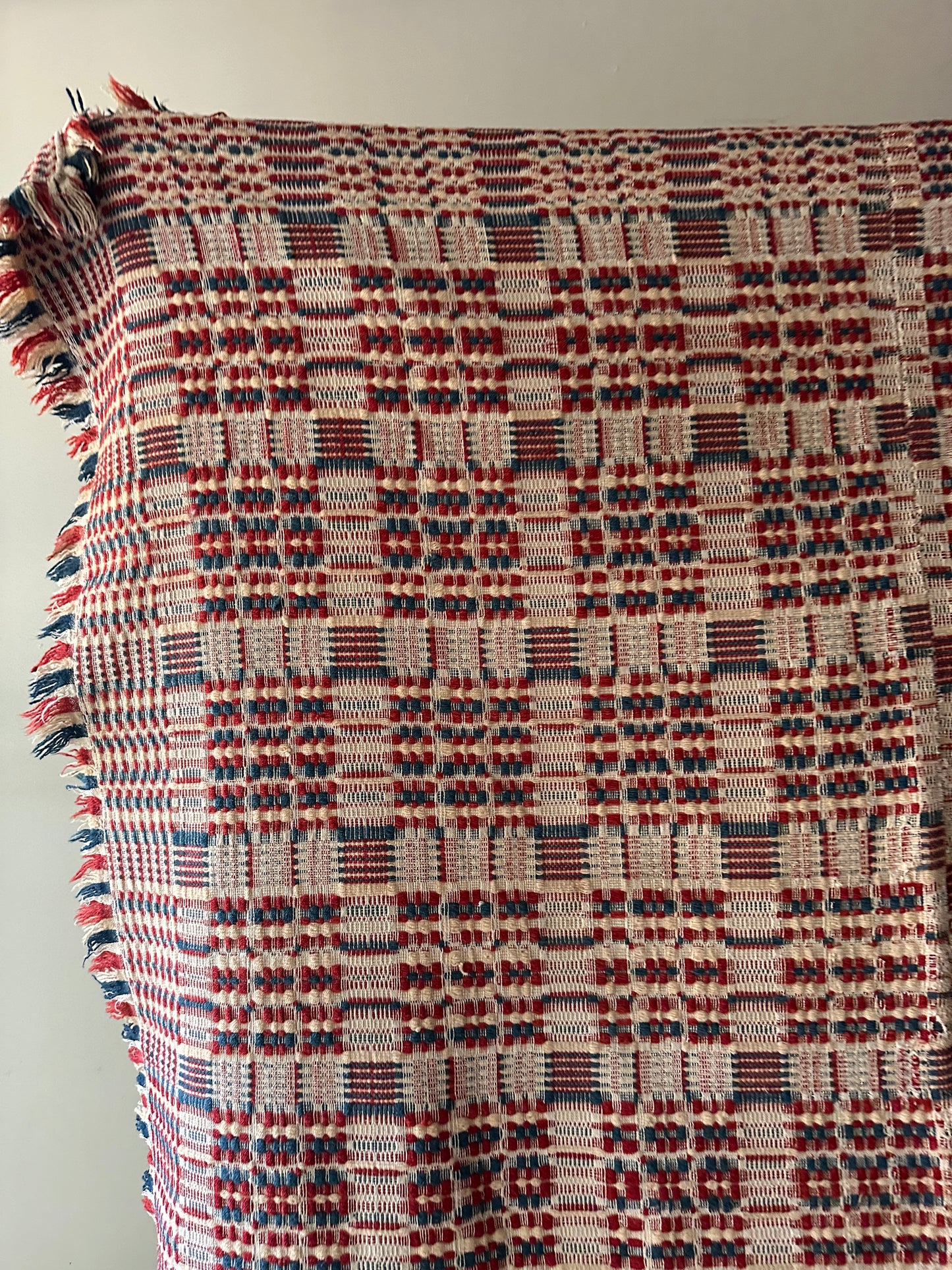 Wool coverlet