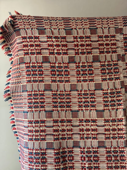 Wool coverlet