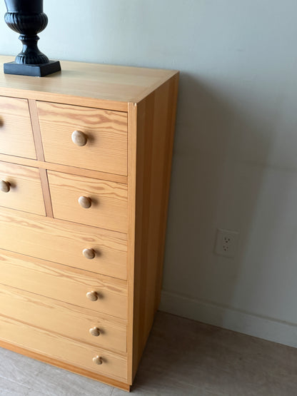 Swedish pine tallboy