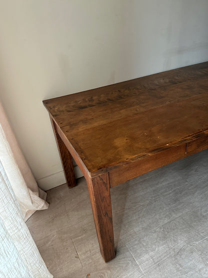 Oak dining table