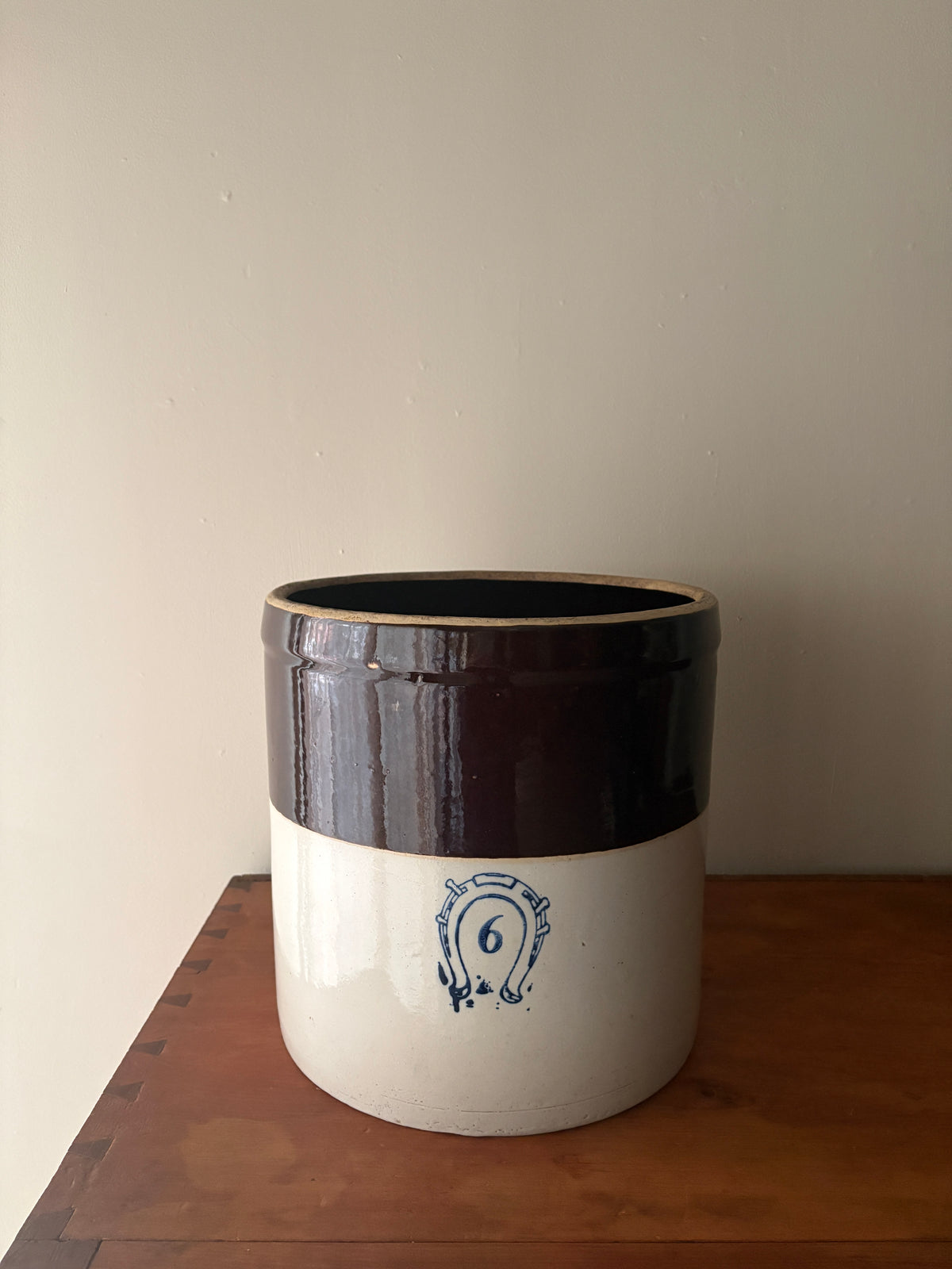 English stoneware crock