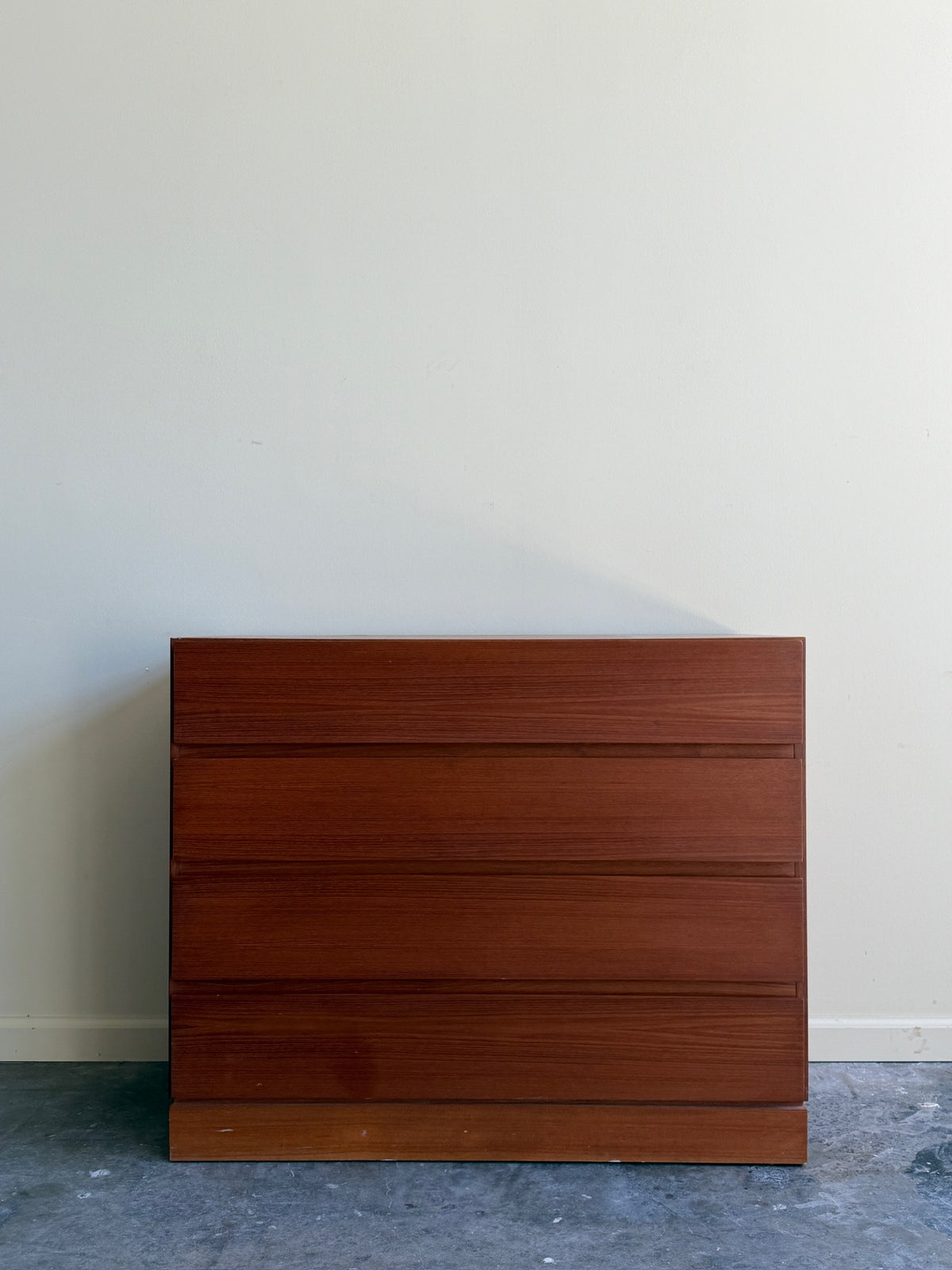 Arne Wahl Iversen for Vinde Mobelfabrik Danish teak bachelor’s chest