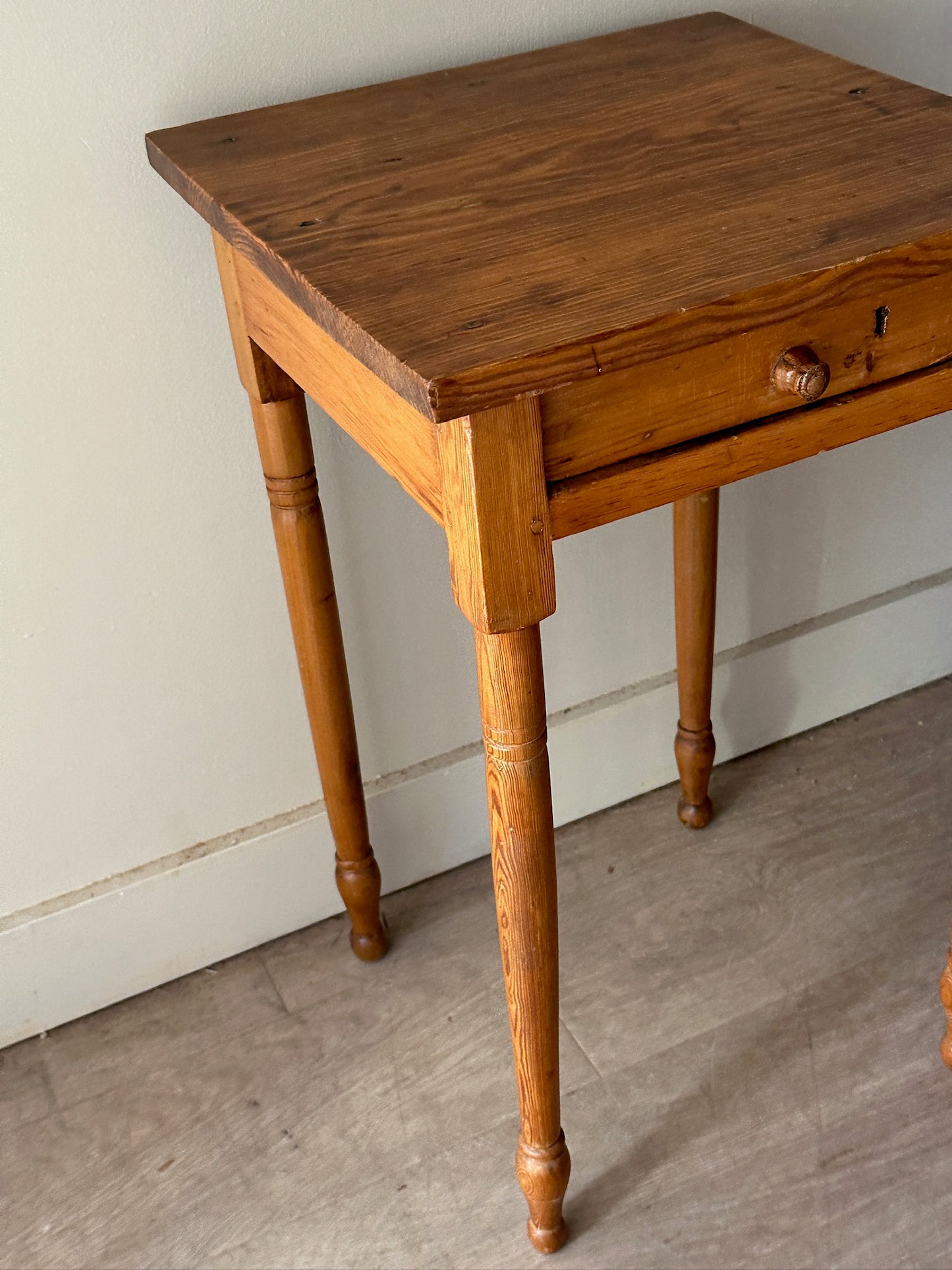 Maple side table