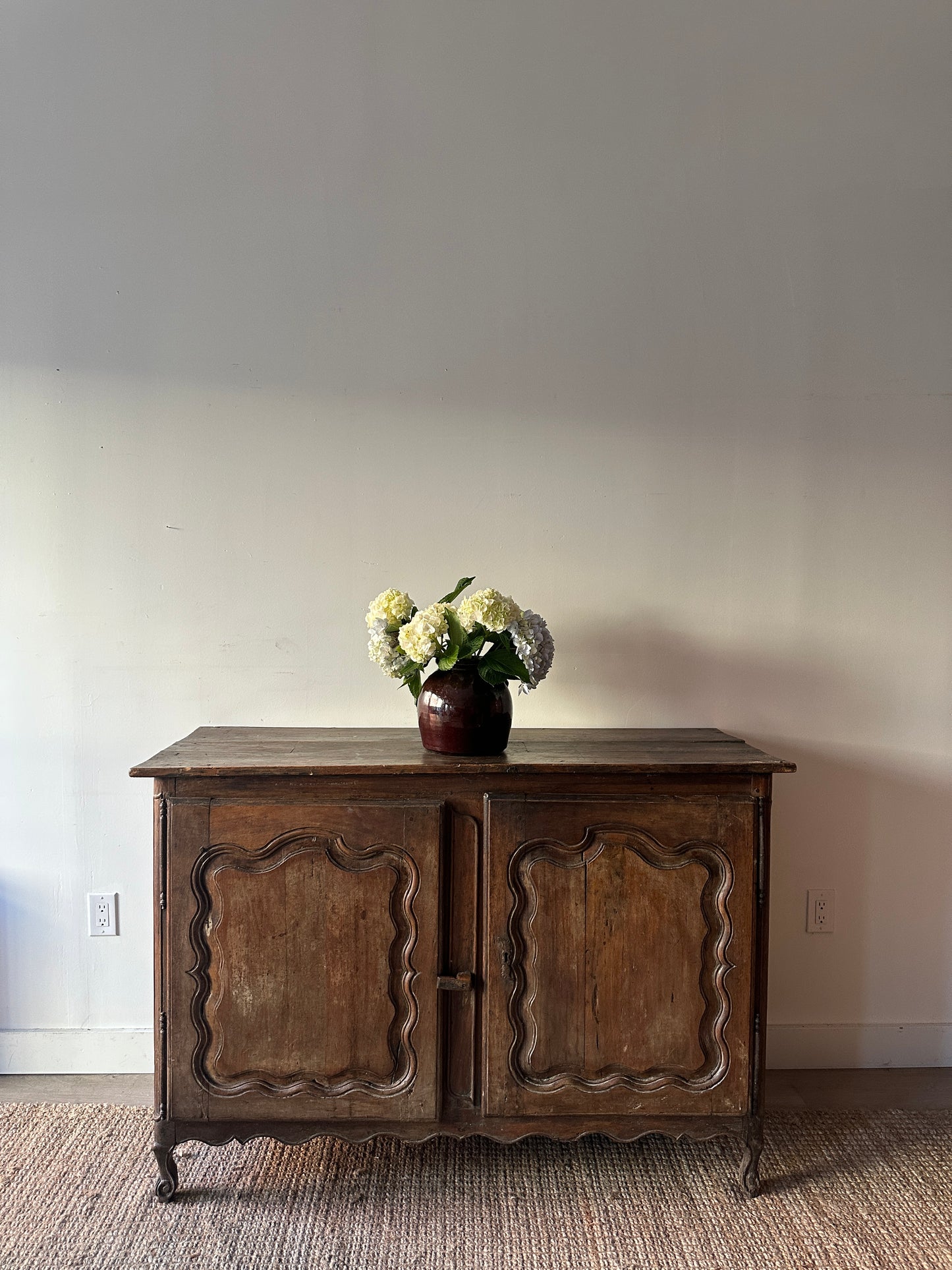 Carved French sideboard