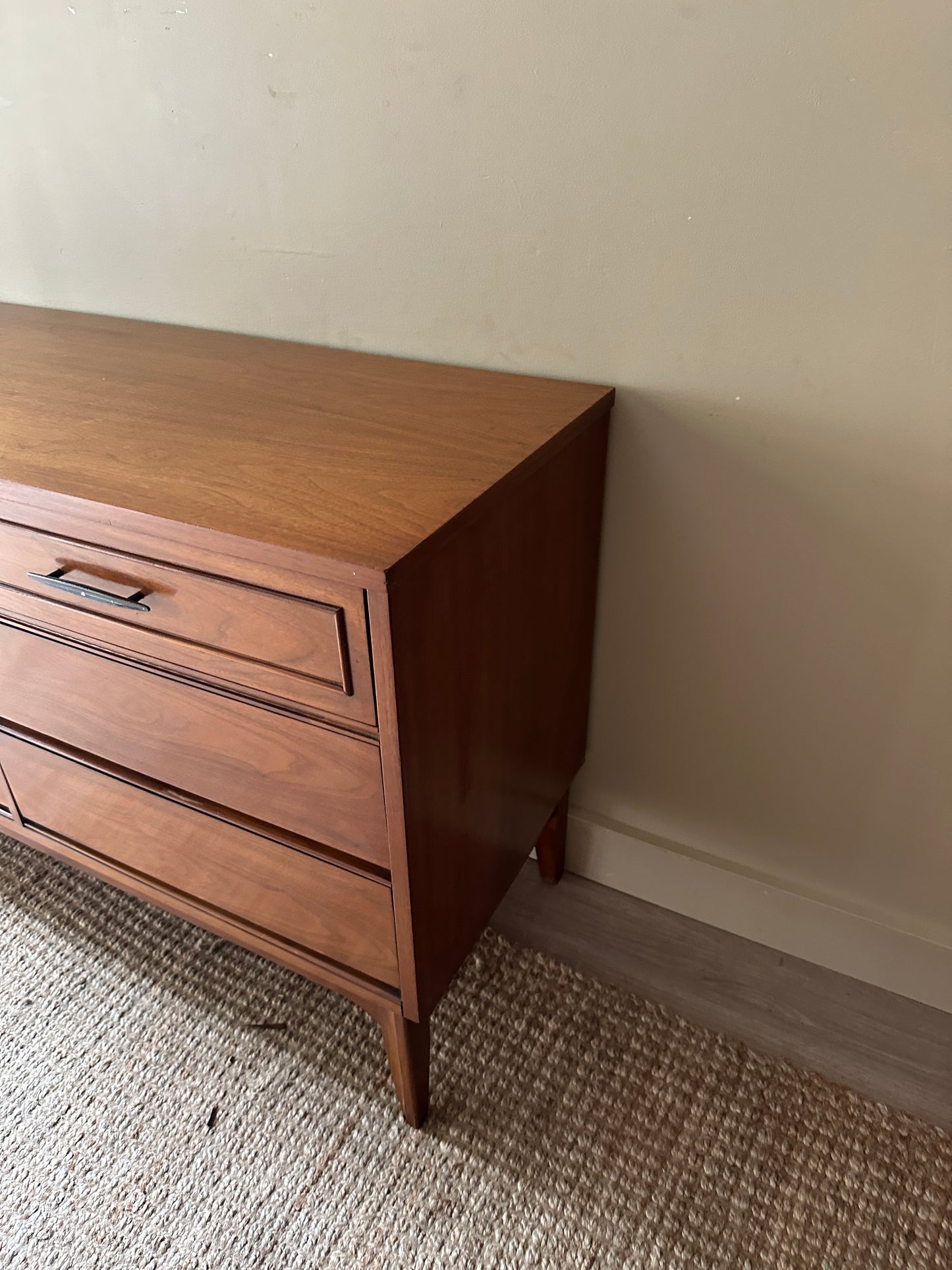 Walnut credenza
