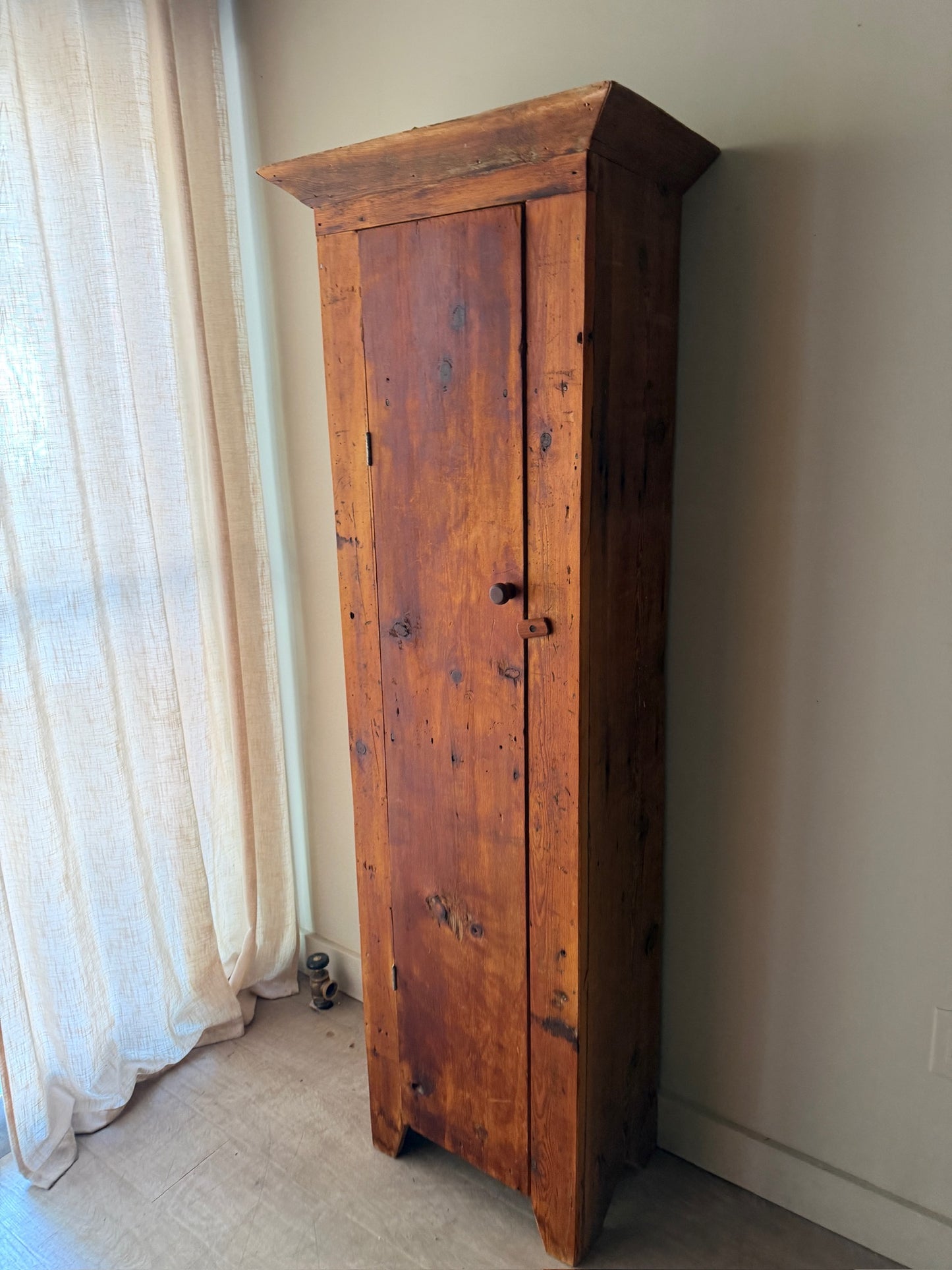 Pine chimney cupboard