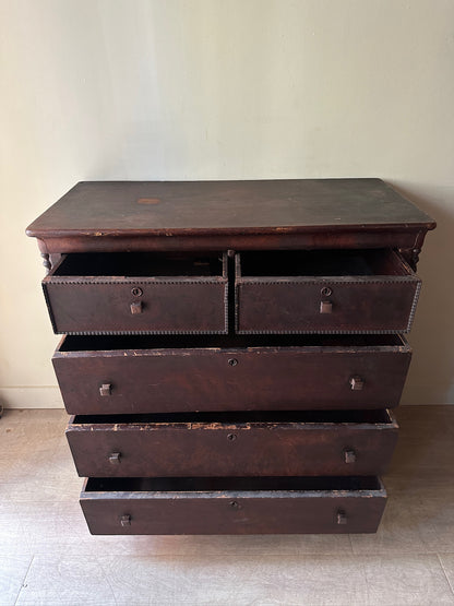 Dark oak dresser