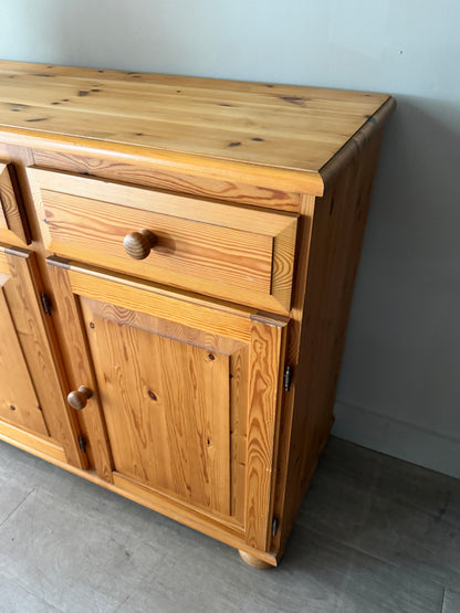 Scandinavian pine sideboard