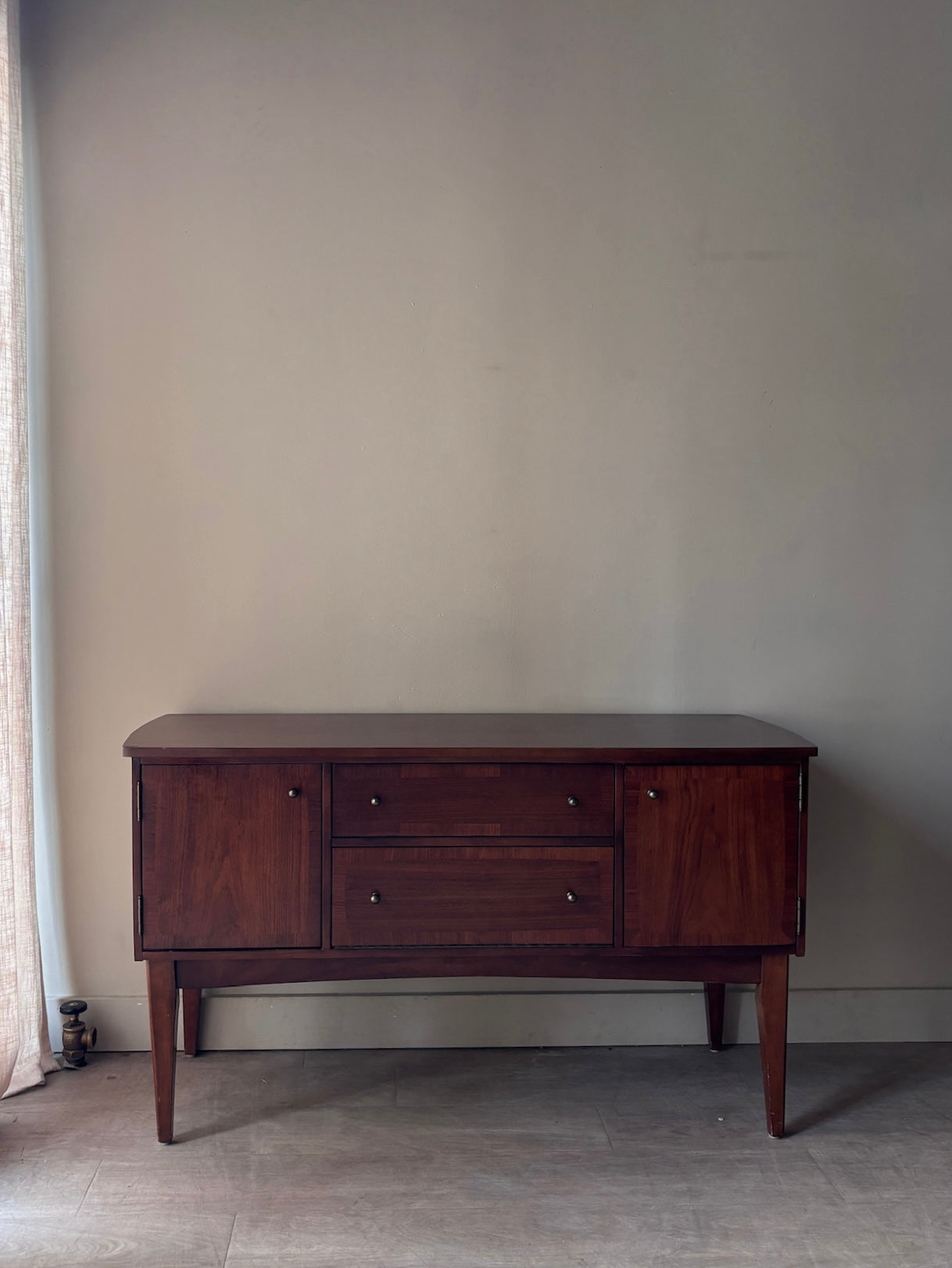 Broyhill walnut server