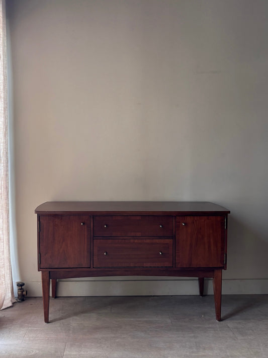 Broyhill walnut server