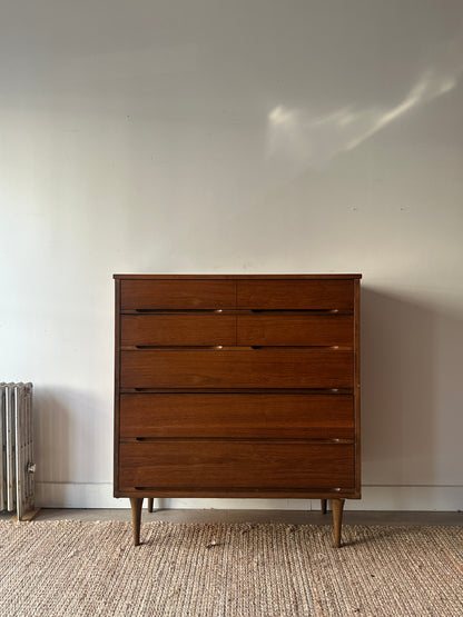 Walnut tallboy