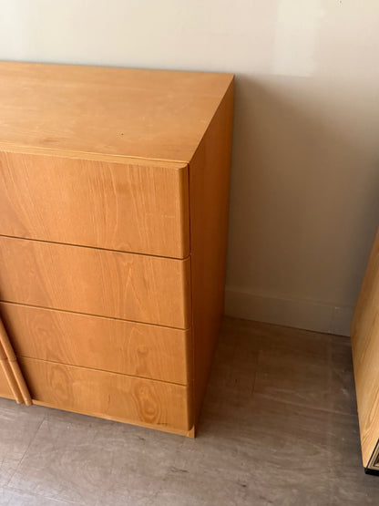Nordisk Andels-Eksport Danish oak 10 drawer dresser