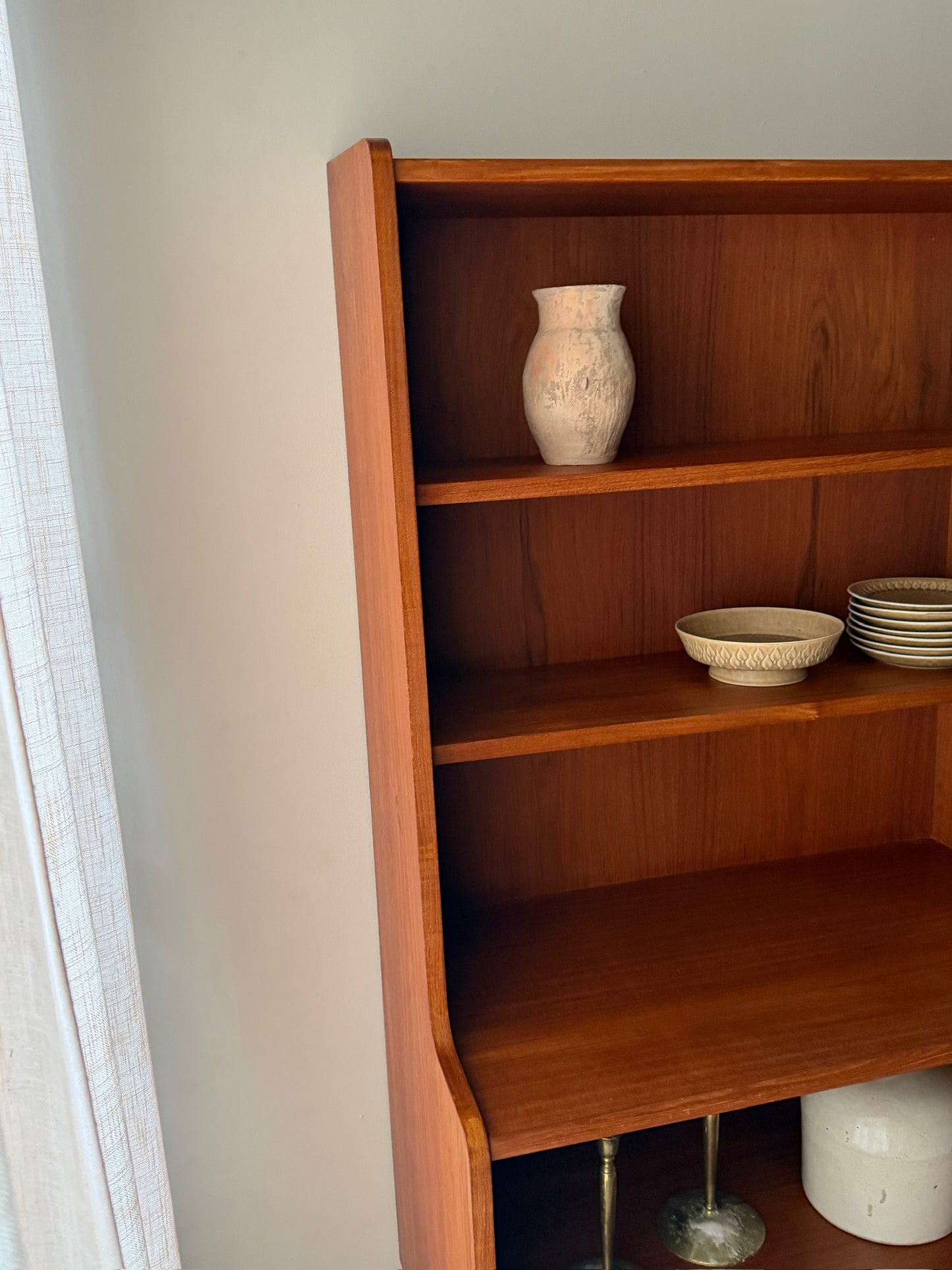 Erik Petersen Danish teak bookcase