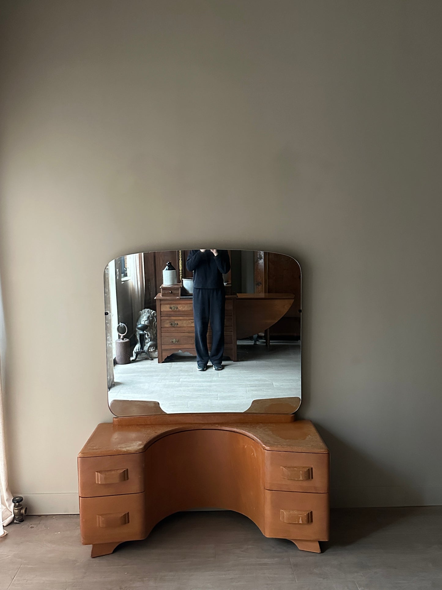 Haywood Wakefield maple vanity