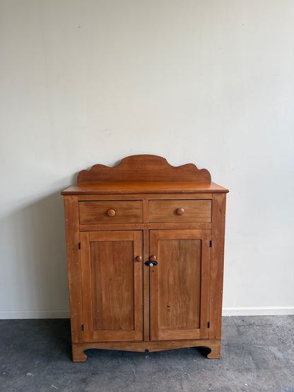 Mid-Atlantic Federal poplar jelly cupboard