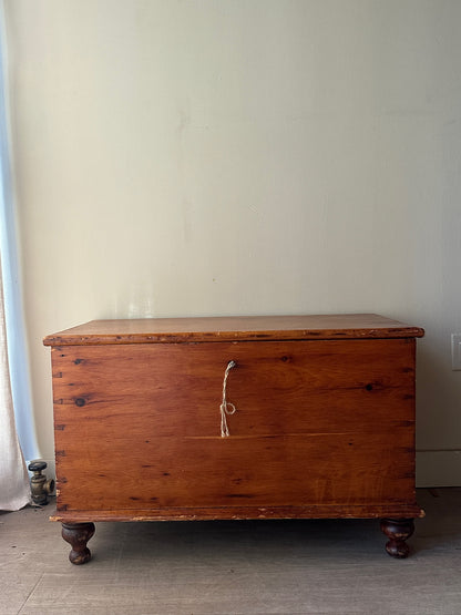 Cedar lined pine chest