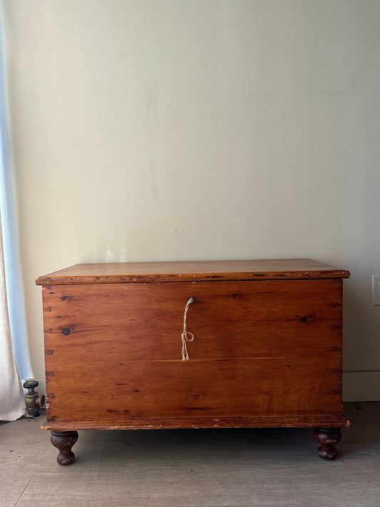 Cedar lined pine chest