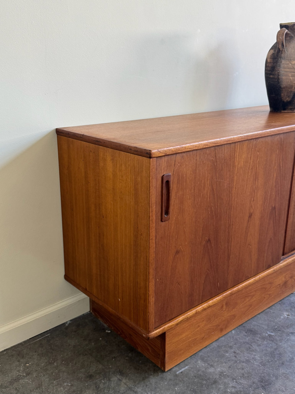 Danish teak credenza