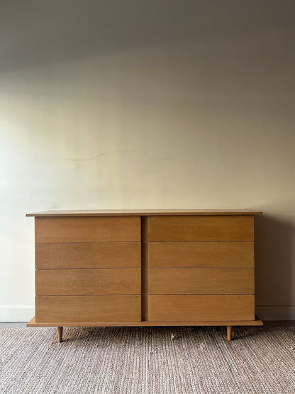 Oak 8 drawer dresser