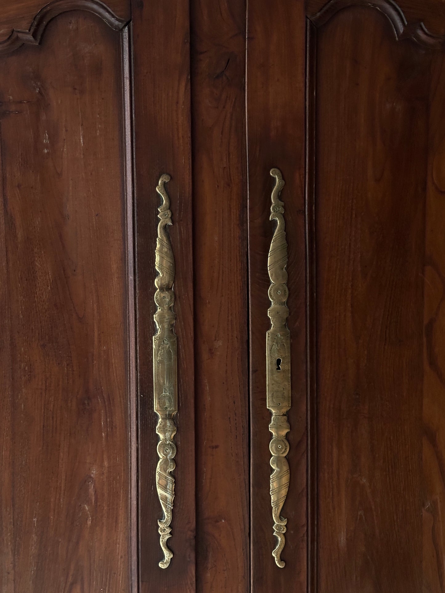 French carved cabinet