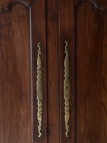 French carved cabinet