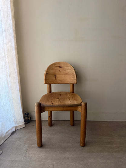 Rainer Daumiller pine dining chair