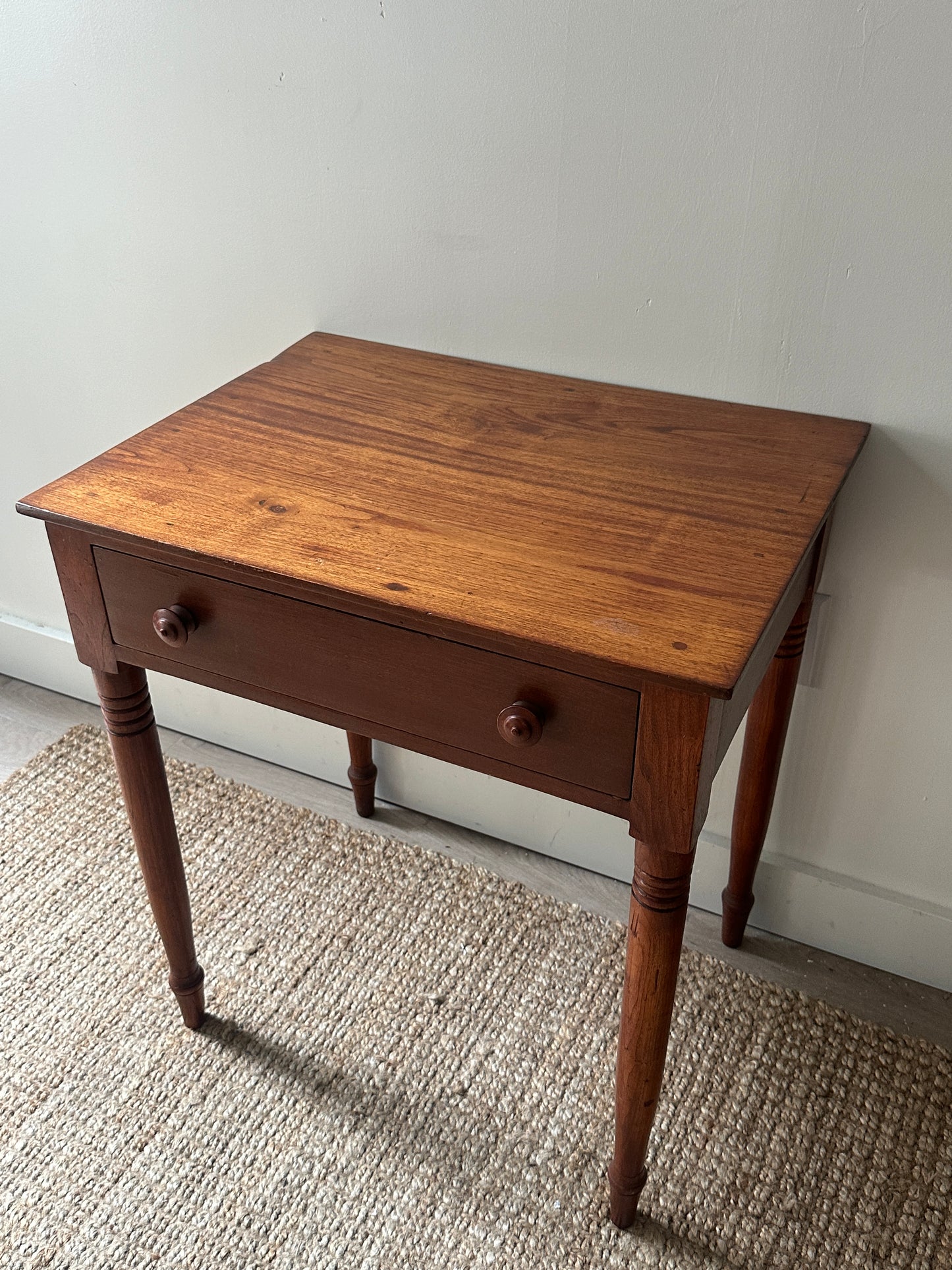 Maple side table