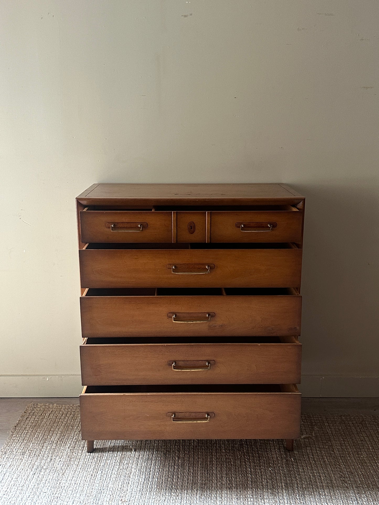 Dixie walnut tallboy