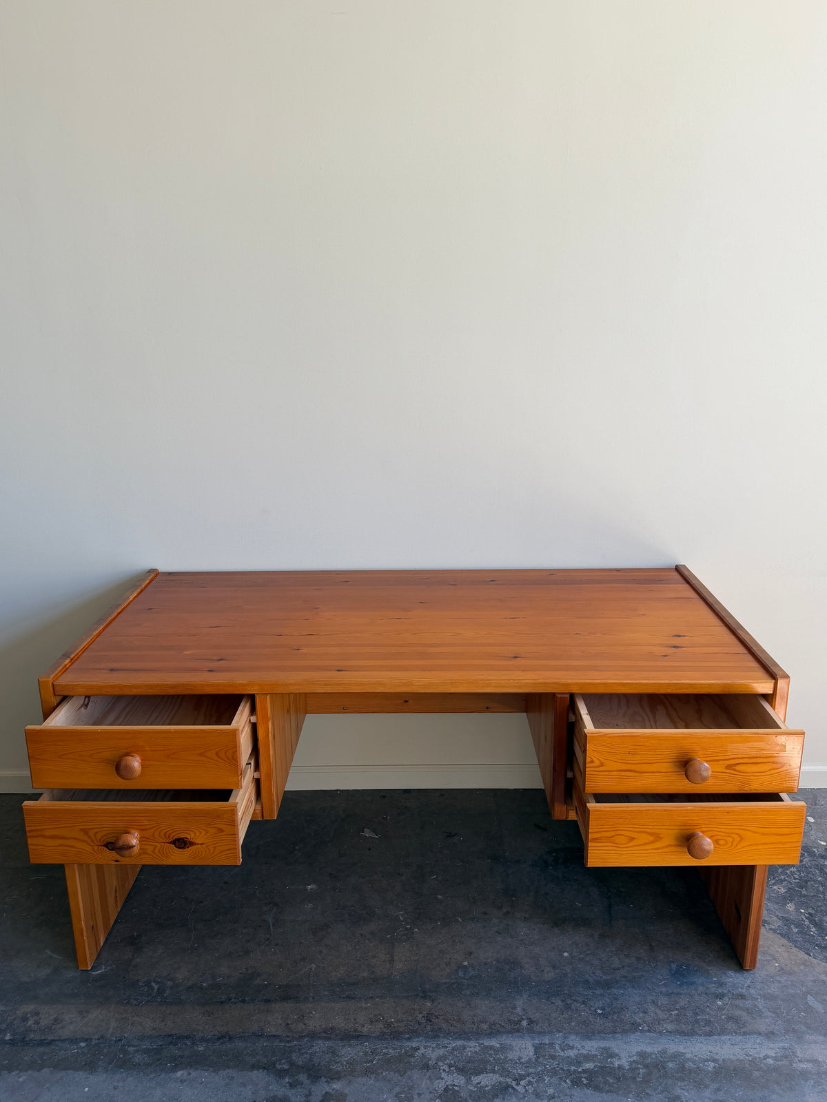 Scandinavian Pine Desk