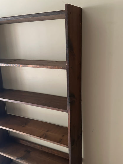 Pine shelves. Sold separately.