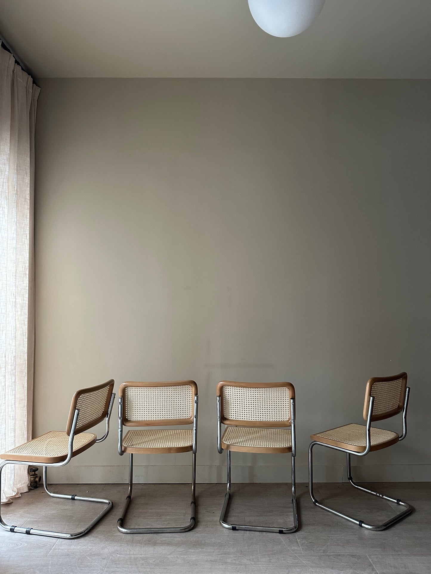 Cesca chairs. Sold individually.
