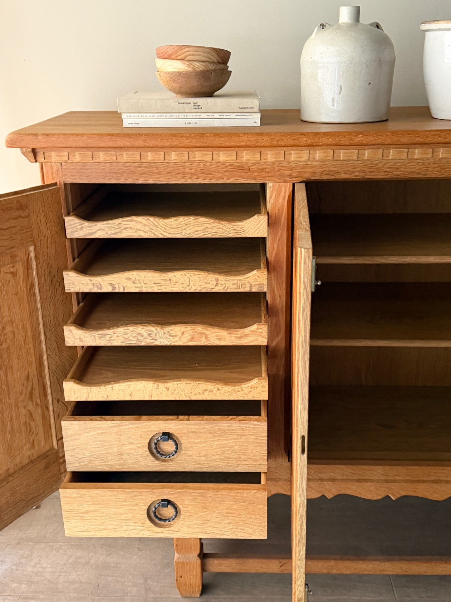 Henning Kjaernulf oak sideboard