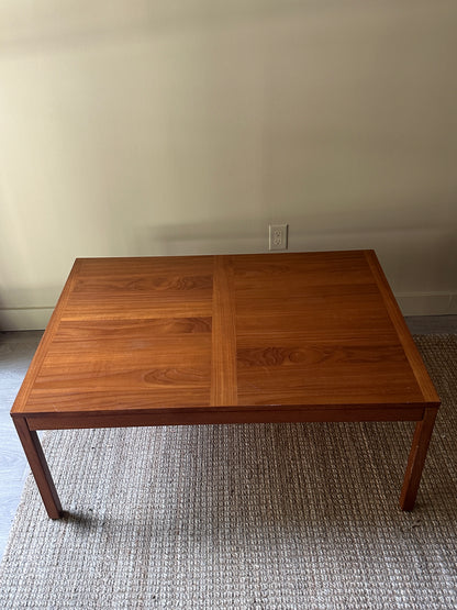 Teak coffee table