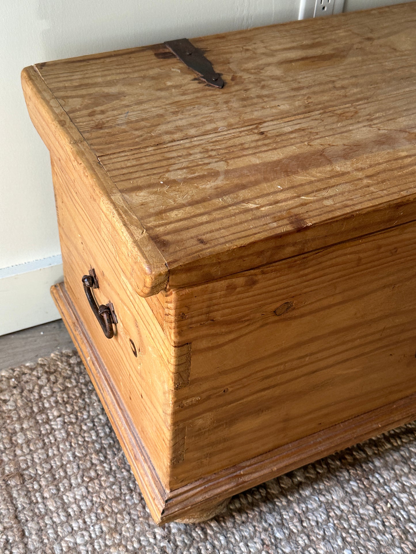 Spanish colonial pine chest