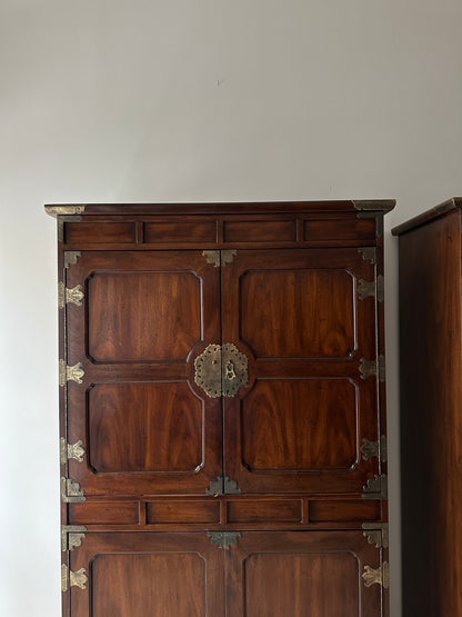 Henredon armoire (left)