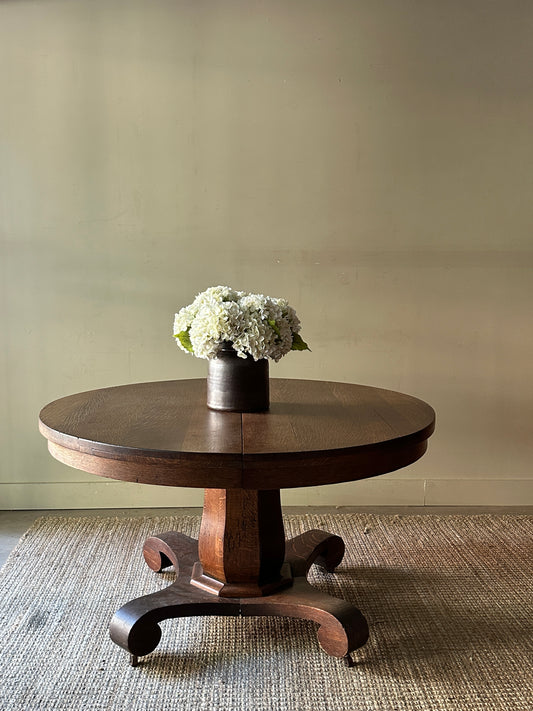 Oak dining table
