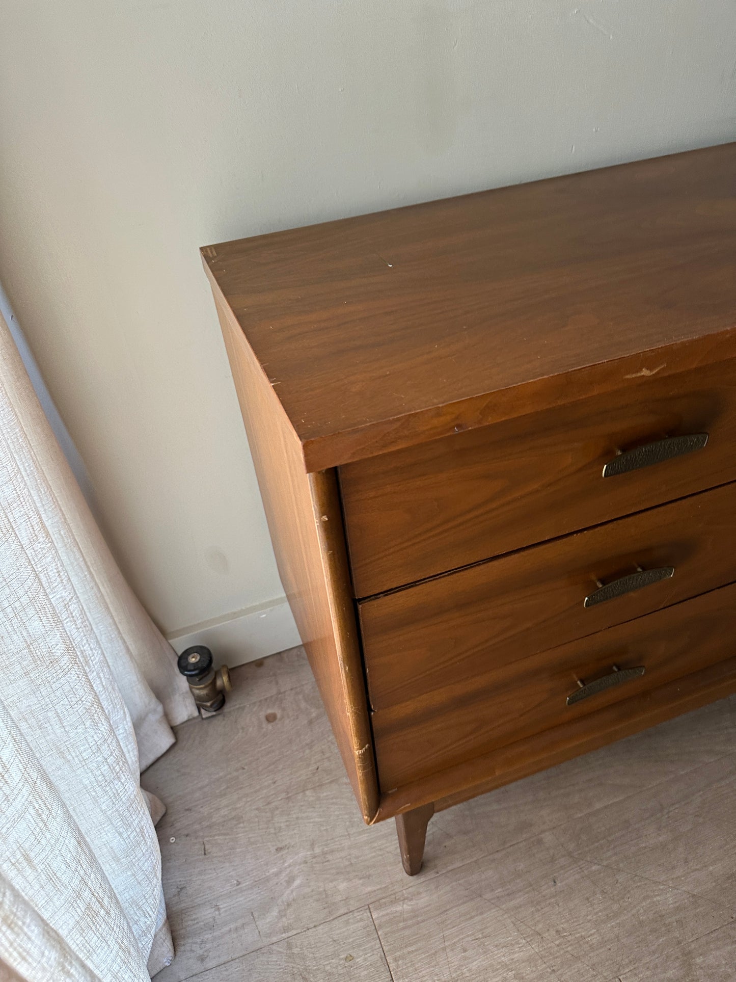 Walnut credenza