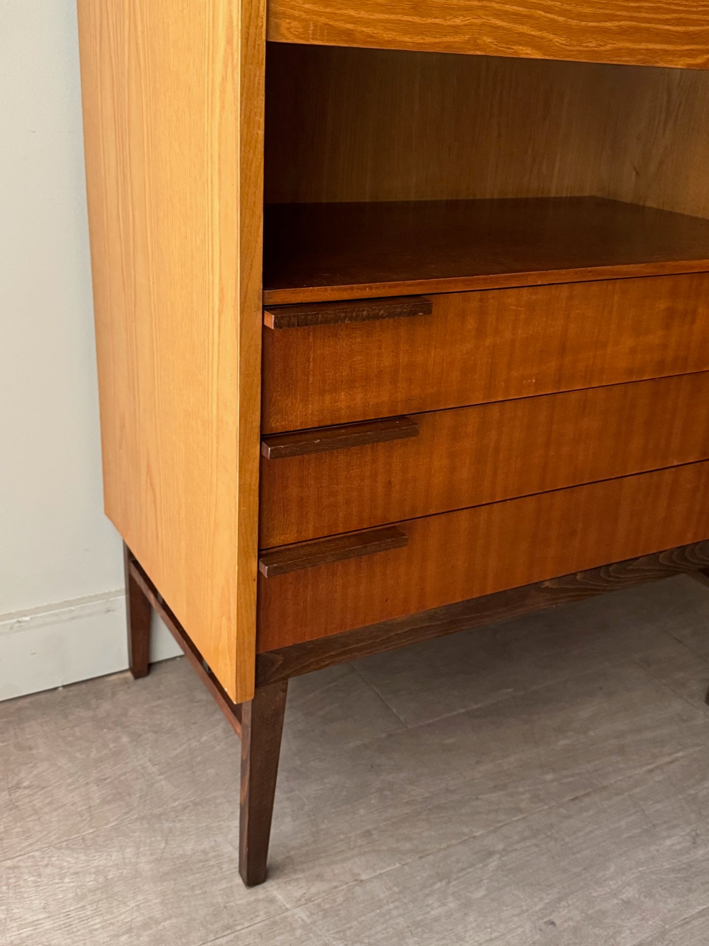 Frantisek Mezulanik for UP Zavody  mahogany cabinet