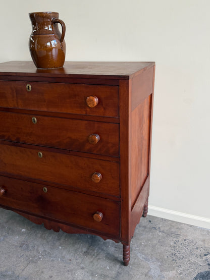 Southern Sheraton cherry dresser