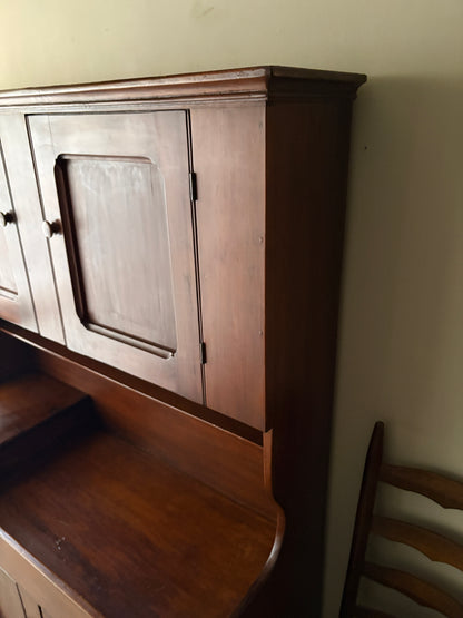 Pennsylvania Federal cherry high back dry sink