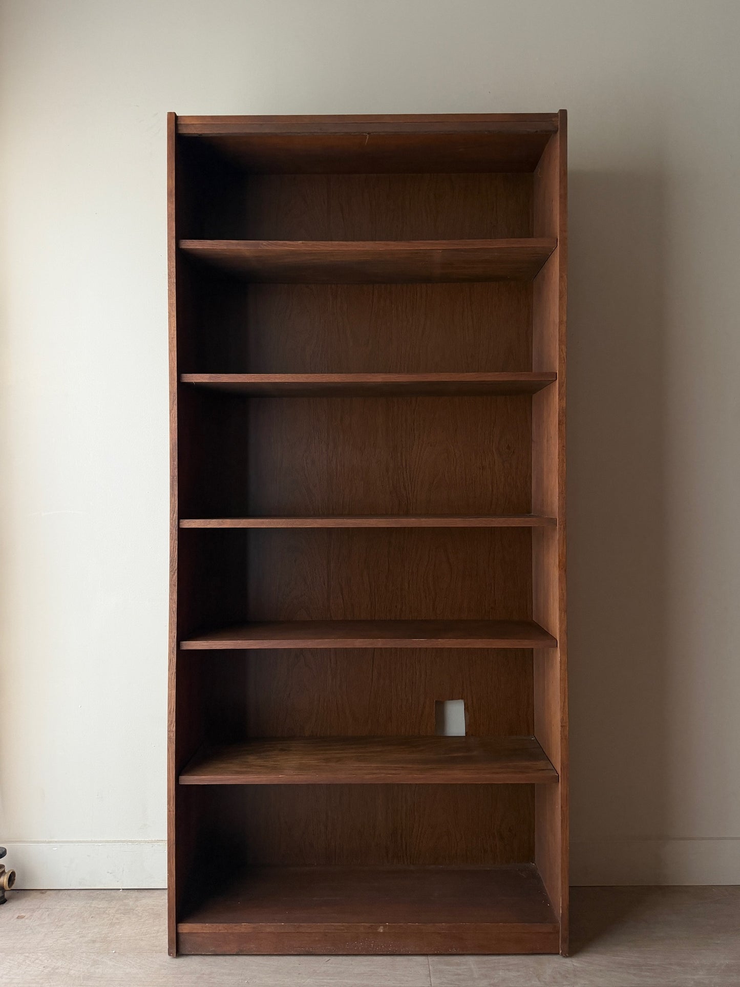 Walnut bookshelf