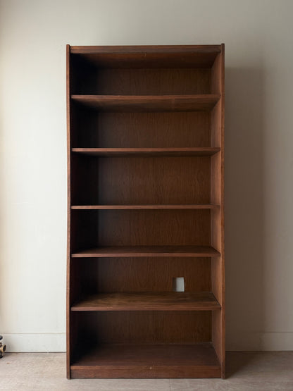 Walnut bookshelf