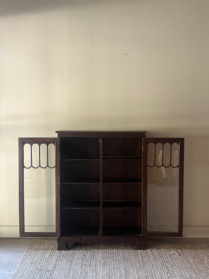 Mahogany display case