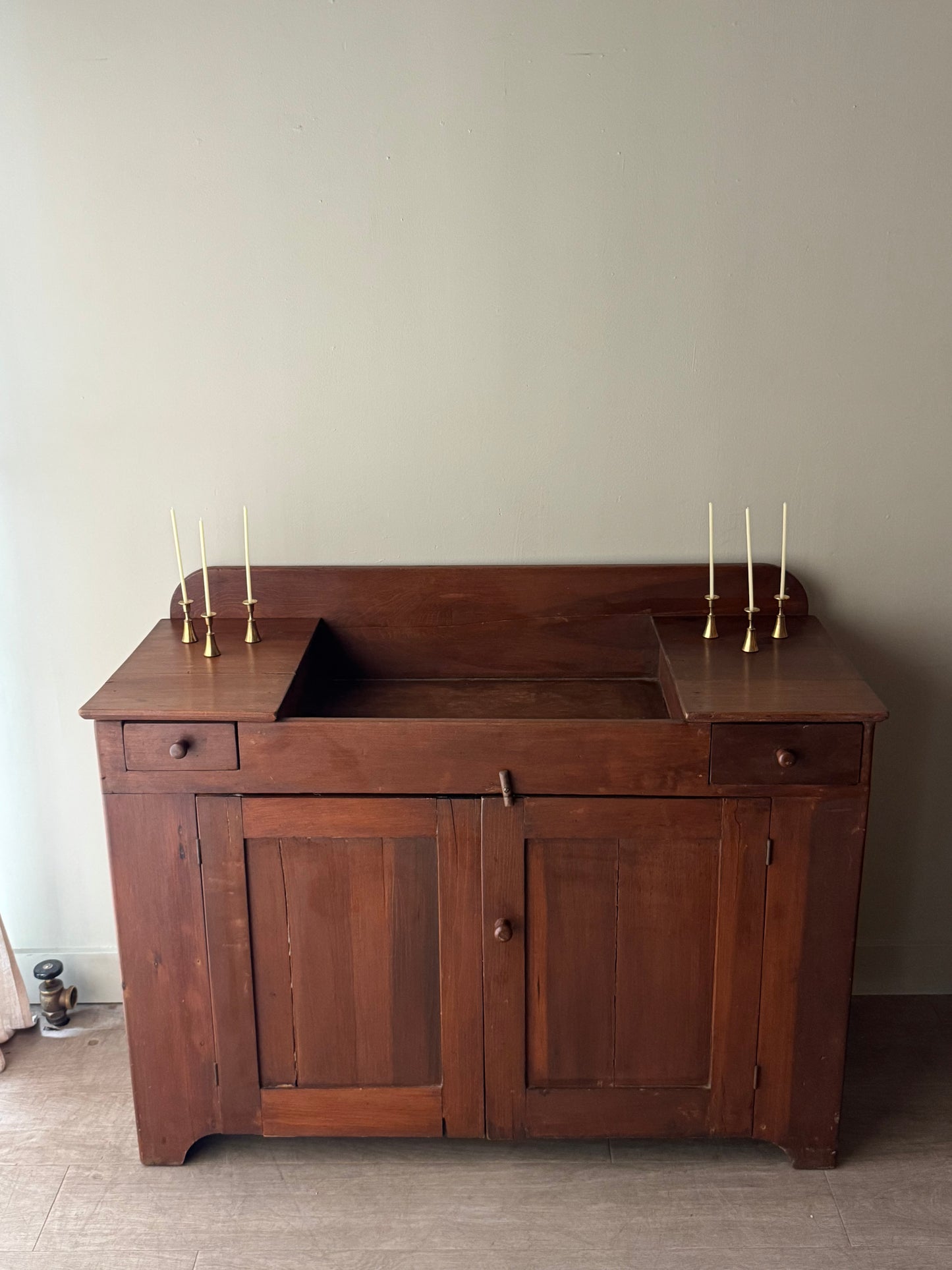 Pine Dry Sink