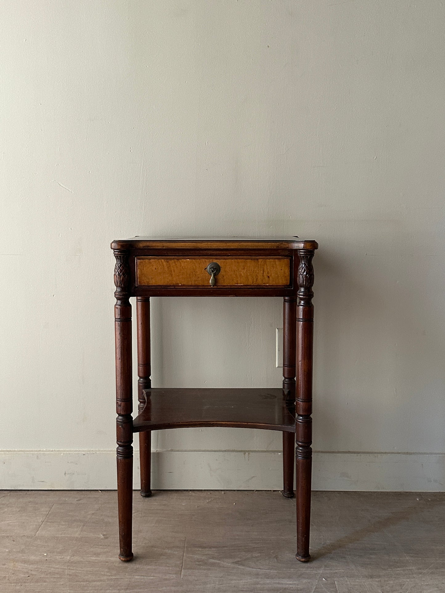 Two tier side table