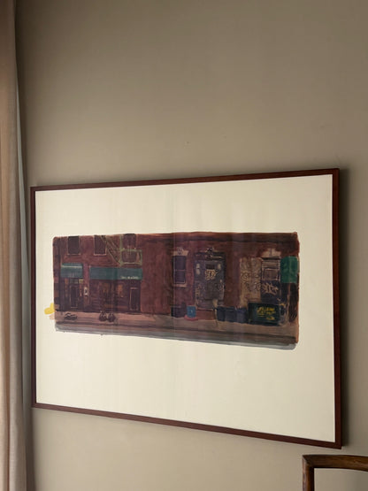 NYC cityscape by Gang Qian (b. 1958)