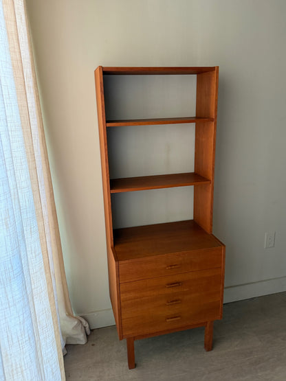 Breox Swedish teak hutch