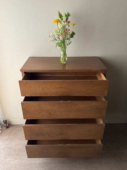 Walnut tallboy