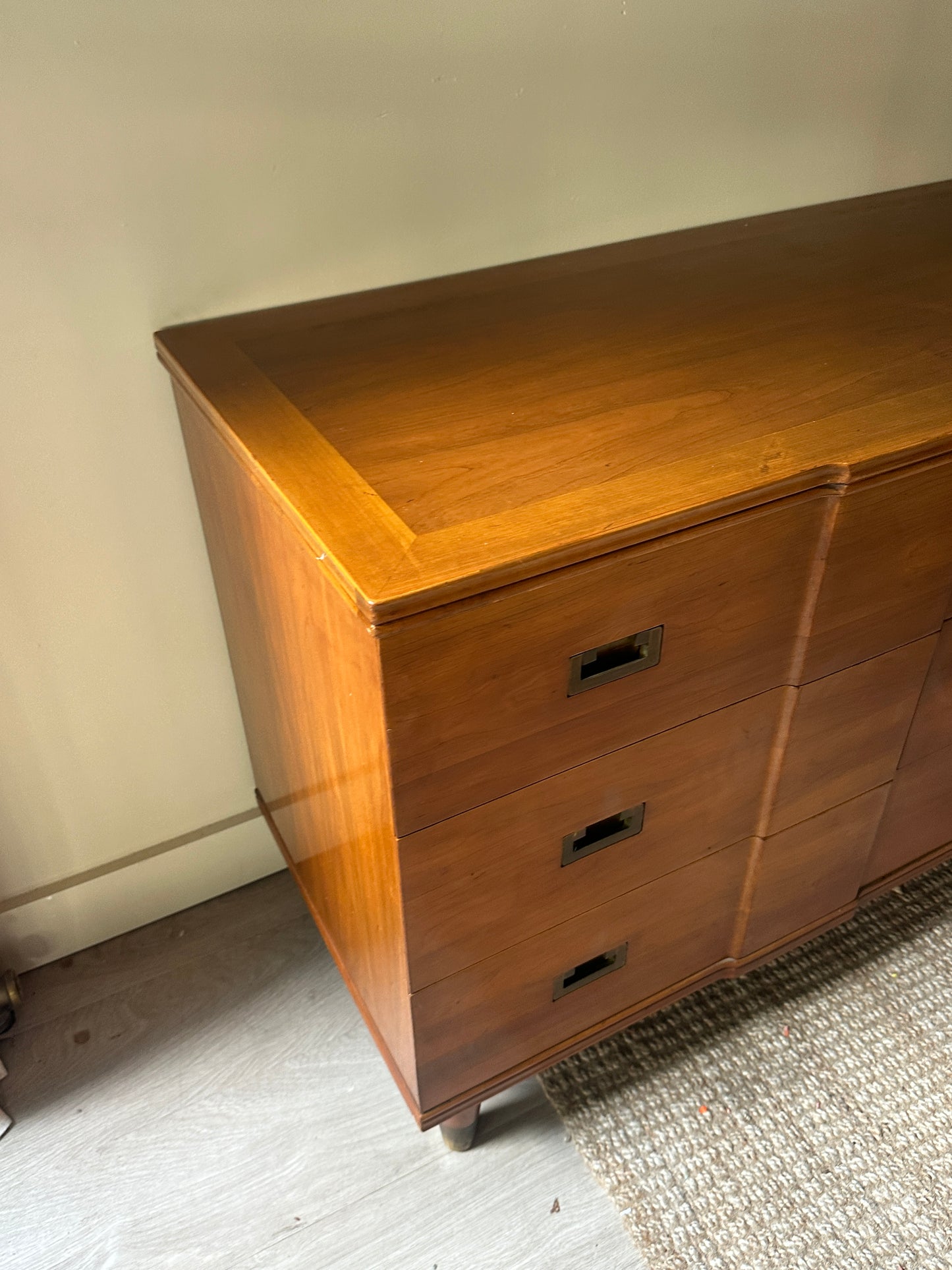 Walnut credenza